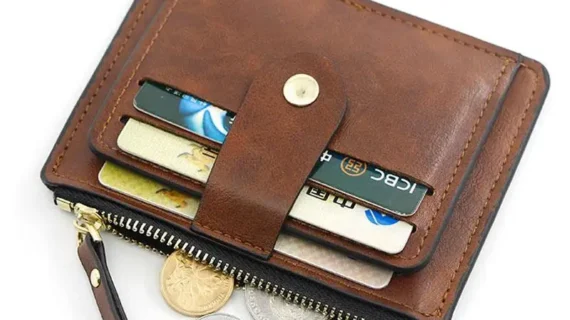 Luxury Small Men's Credit ID Card Holder Wallet Male Slim Leather Wallet with Coin Pocket Brand Designer Purse for Men Women
